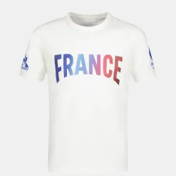 Le Coq Sportif Équipe de France Olympique | Paris 2024T-shirt Équipe de France Enfant Sale