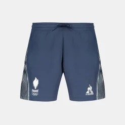 Le Coq Sportif Équipe de France Olympique | Paris 2024Short Équipe de France Femme Flash Sale