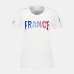 Le Coq Sportif Équipe de France Paralympique Paris 2024T-shirt Équipe de France Femme Clearance
