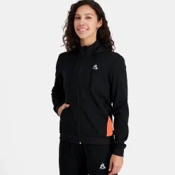 Le Coq Sportif Sweat zippé à capuche Femme Cheap