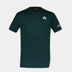 Le Coq Sportif Tennis PerformanceT-shirt Enfant Scarab Outlet