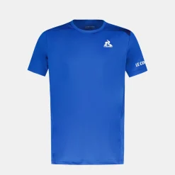 Le Coq Sportif Tennis PerformanceT-shirt Enfant Lapisblue Cheap