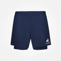 Le Coq Sportif TennisShort Femme Dressblues/newopticalwhite Sale