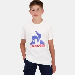 Le Coq Sportif TennisT-shirt Enfant N.o.w/rougeelec/bleuelec Flash Sale