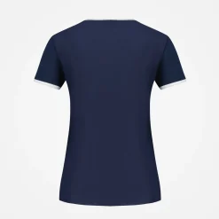 Le Coq Sportif TennisT-shirt Femme Dressblues/newopticalwhite Best Sale