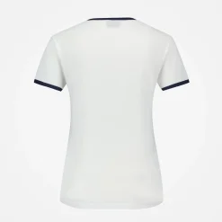 Le Coq Sportif TennisT-shirt Femme Newopticalwhite/dressblues Flash Sale
