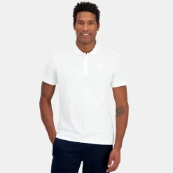 Le Coq Sportif Ton sur tonPolo Homme en jersey piqué coton Newopticalwhite Best
