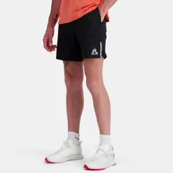 Le Coq Sportif Training PerformanceShort Homme Black Flash Sale