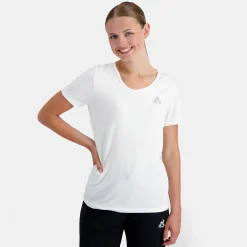 Le Coq Sportif Training PerformanceT-shirt Femme Newopticalwhite Discount