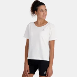 Le Coq Sportif Training PerformanceT-shirt Femme Newopticalwhite Fashion