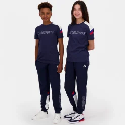 Le Coq Sportif TricoloreT-shirt Enfant Bluelight Shop